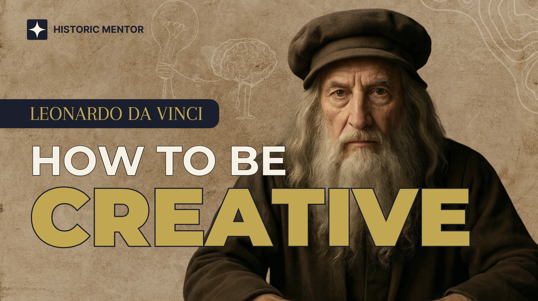 How to Be Creative Course - Leonardo da Vinci - Historic Mentor